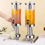 SS Juice Dispenser - Double 3L + 3L — view 3
