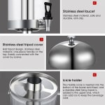 SS Juice Dispenser -Double 8L + 8L — view 4