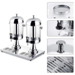 SS Juice Dispenser -Double 8L + 8L — view 6