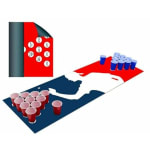 Beer Pong Game Set with Table Mat (22 Cups & 4 Balls) — view 5