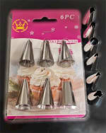SS Nozzle 6pc - All Unique Designs — view 5