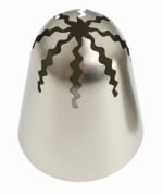 SS Balloon Nozzle 4pc with Decorater + Brush + Silicon Piping Bag - YG34 — view 8