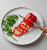 Wooden Handle Kitchen Carving Knife 237 — view 3