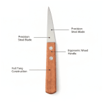 Wooden Handle Kitchen Carving Knife 237 — view 6