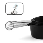 SS Handle Plastic Measuring Cup 4PP — view 5