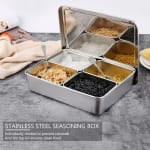 SS Condiment/Spice/Masala Box - 1 Container — view 4