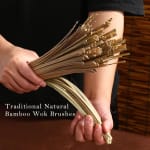 Regular Wooden Chinese Broom with Wooden Handle — view 5