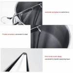 SS Conical Funnel Strainer with Stand — view 5