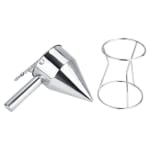 SS Conical Funnel Strainer with Stand — view 7