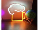 Neon LED Multicolor Sign Board - "Beer Sign" — view 8