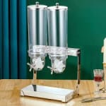 SS Cereal Dispenser - Double 4L + 4L — view 4