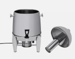 Full SS Tea/Coffee/Panipuri Urn Dispenser 12L- Hot Gel Based + Cold SS Ice Stick - Dome Shaped — view 4