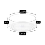 Sparess for Wooden Bamboo Round Base - Acrylic Lid — view 2
