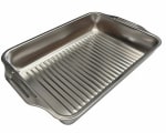 SS Baking Tray with Side Ears & Top PC Cover - 40x30cm — view 4