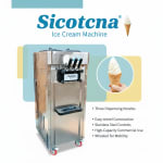 Electric SS Softy Machine - Single Compressor (3 Nozzles) — view 4