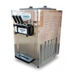 Electric SS Table Top Softy Machine - Double Compressor (3 Nozzles) — view 6
