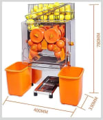 Electric Orange/Sweet Lime Juicer (20 Oranges/Min) — view 2