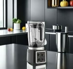 Electric 2L Soundproof Commercial Blender with Toughend Jar - Black — view 8