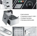 Electric Deep Fryer 8L Single Head — view 11