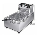 Electric Deep Fryer 8L Single Head — view 2