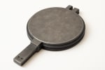 Spares for Gas Round Rotating Waffle Maker with Long Wooden Handle - Up + Down Plate — view 4