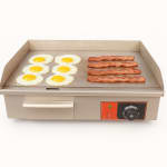 Electric Griddle Tawa Plate Small - Full Plain - Premium (Heating Area: 53x36cm) — view 3