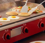Gas Griddle Tawa Plate Big - Full Plain (Heating Area: 71x41cm) — view 6