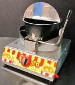 Gas Manual Popcorn Machine with Rotating Container Pot - SS Body — view 5