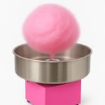 Gas Cotton Candy Machine - MS Pink Body — view 3