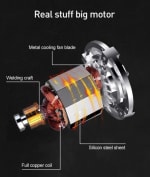 Spares for Electric Tiltable Masala/Gravy Making Machine 1000g - Motor — view 4