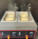 Electric Pasta/Noodle Boiler 4 Compartments with Taps - Premium — view 4