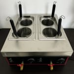 Electric Pasta/Noodle Boiler 4 Compartments with Taps - Premium — view 8