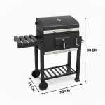 MS Rectangle Barbeque Grill with Temperature Sensor — view 2