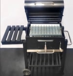 MS Rectangle Barbeque Grill with Temperature Sensor — view 4
