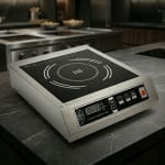 Veratti Full SS Premium Induction - K1 | 3500W | Square | Flat Base | Switch Model — view 6