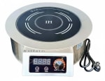 Veratti Full SS Premium Induction- 328(C06) | 3500W | Round | Flat Base | Touchscreen + Knob Model — view 3