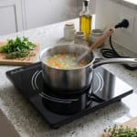 Veratti Full Black Body Induction - 300(C06) | 2500W | Square | Flat Base | Removable Adapter & Touchscreen + Knob Model — view 2