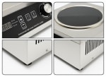 Zapata Full SS Induction - WLX2A | 3500W | Square | Wok Base | Switch + Knob Model — view 4
