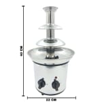 Electric SS Body Chocolate Fountain 3 Layers 40cm — view 2
