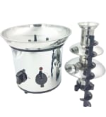 Electric SS Body Chocolate Fountain 3 Layers 40cm — view 4