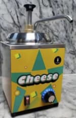 Electric SS Choco/Cheese Warmer with Pump Dispenser - Heavy — view 6