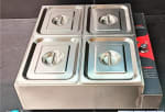 Electric Bain Marie without Glass - 4 Compartments (4 GN Pans of 1/2 150mm ~ 8.5L/Pan) — view 8