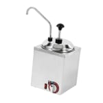 Electric SS Choco/Cheese Warmer with SS Pump Dispenser — view 7