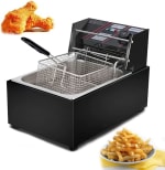 Electric Deep Fryer 8L - Black Body — view 3