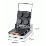 Zapata Electric Mini Pizza Maker — view 2