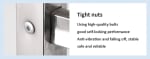 SS Baking Tray Trolley with 15 Slots & Lockable Wheels — view 5