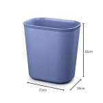 Spares for SS 3 Layer Service Trolley with 3 Trays & 2 Bins - Dustbin — view 2