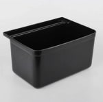 Spares for ABS Plastic Black 3 Layer Service Trolley - Black Plastic Lockable Bin Small — view 4