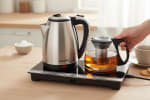 Electric Dual Heating Minimax Hot Plate with Cordless Kettle 2L & Coffee Maker with Filtration — view 5