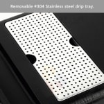 Electric ABS Tray with Straw, Sachet Holder & Inbuilt Socket for Kettle Heating — view 9